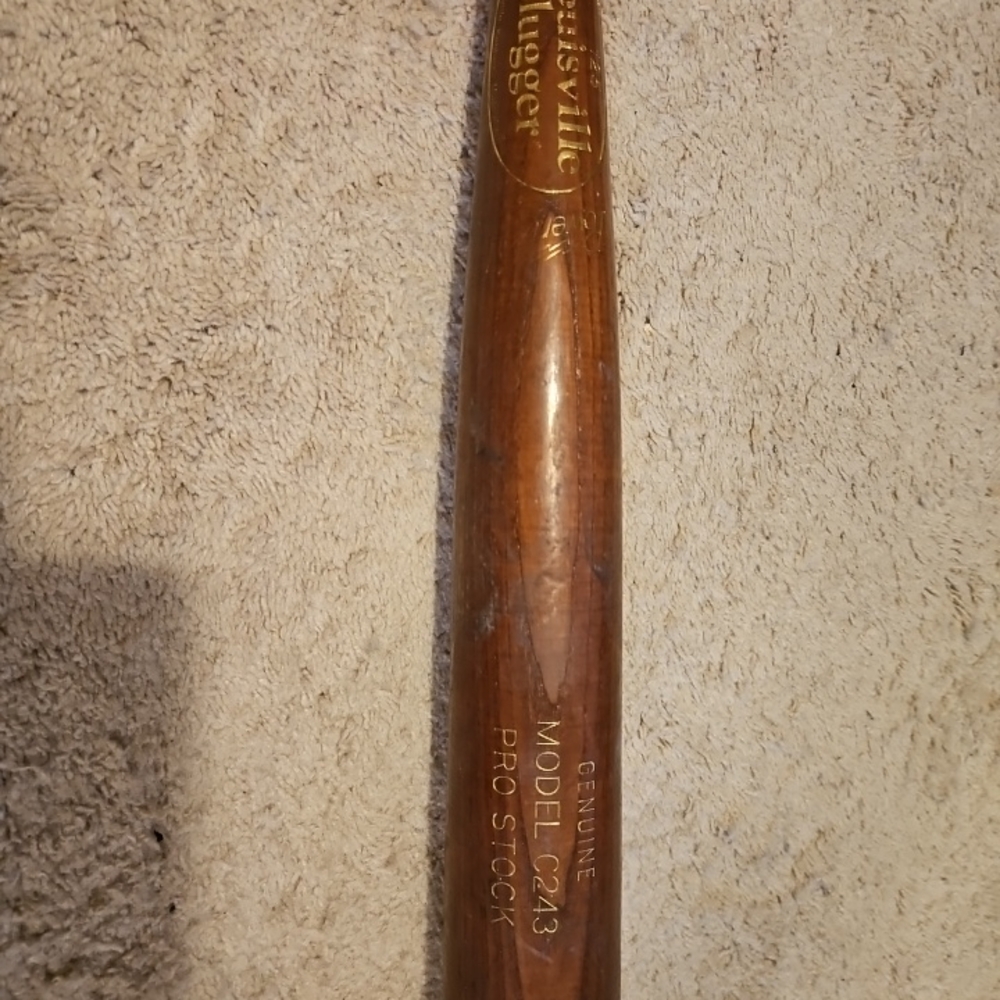 Louisville Slugger Brown Wooden Baseball Bat